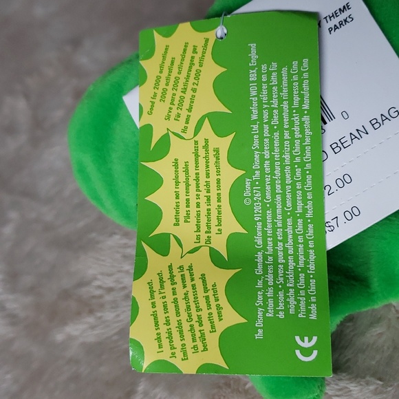 ☆WORKS☆Talking Flubber w/SOUND☆ Disney Movie Bean Bag Character, NWT - Picture 8 of 14